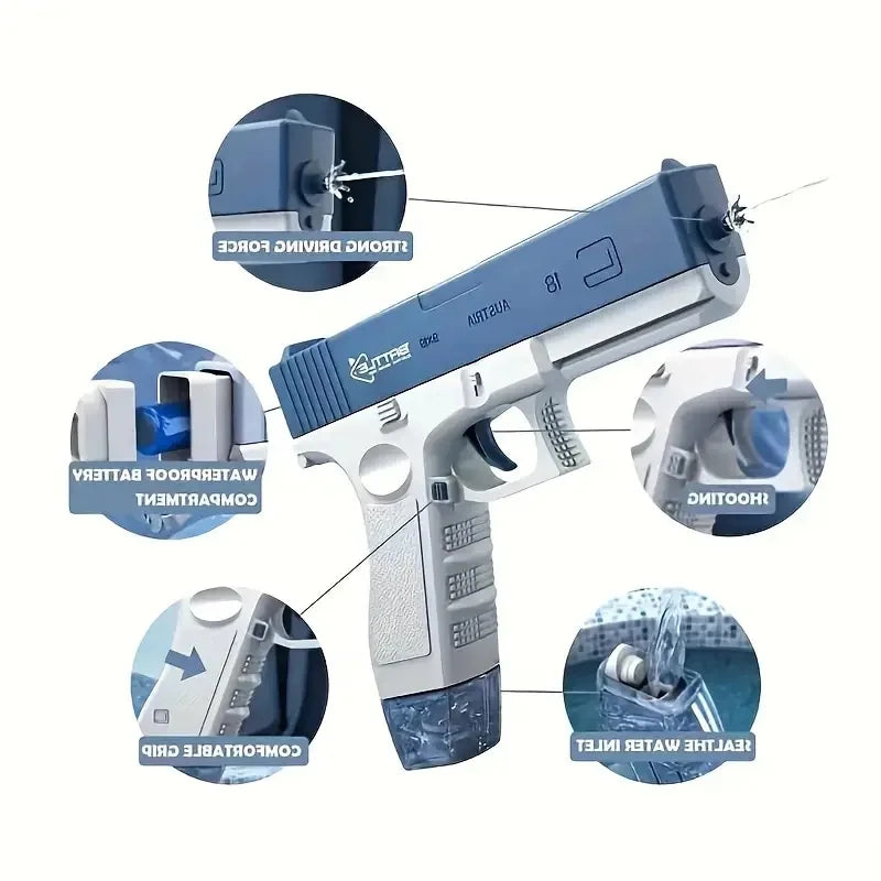 Rechargeable Electric Burst Water Gun